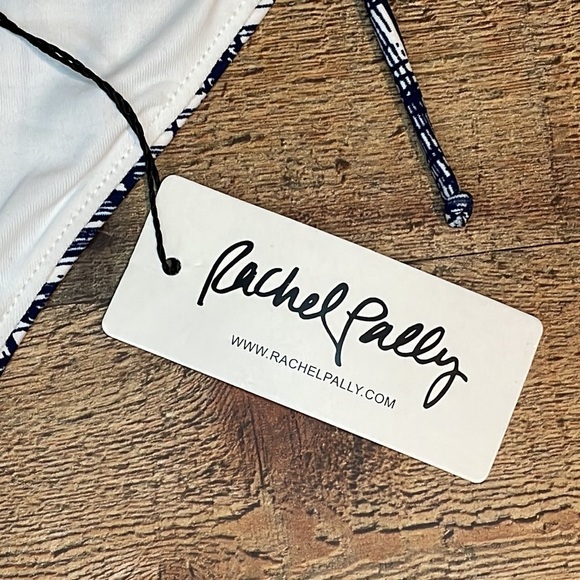 Rachel Pally Ibiza bikini bottoms Navy Sketch Size Small NWT - Picture 3 of 7